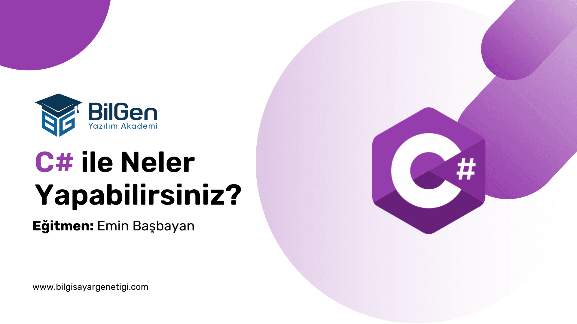 C# ile Yapabilecekleriniz: C#'ın Uygulama Alanları
