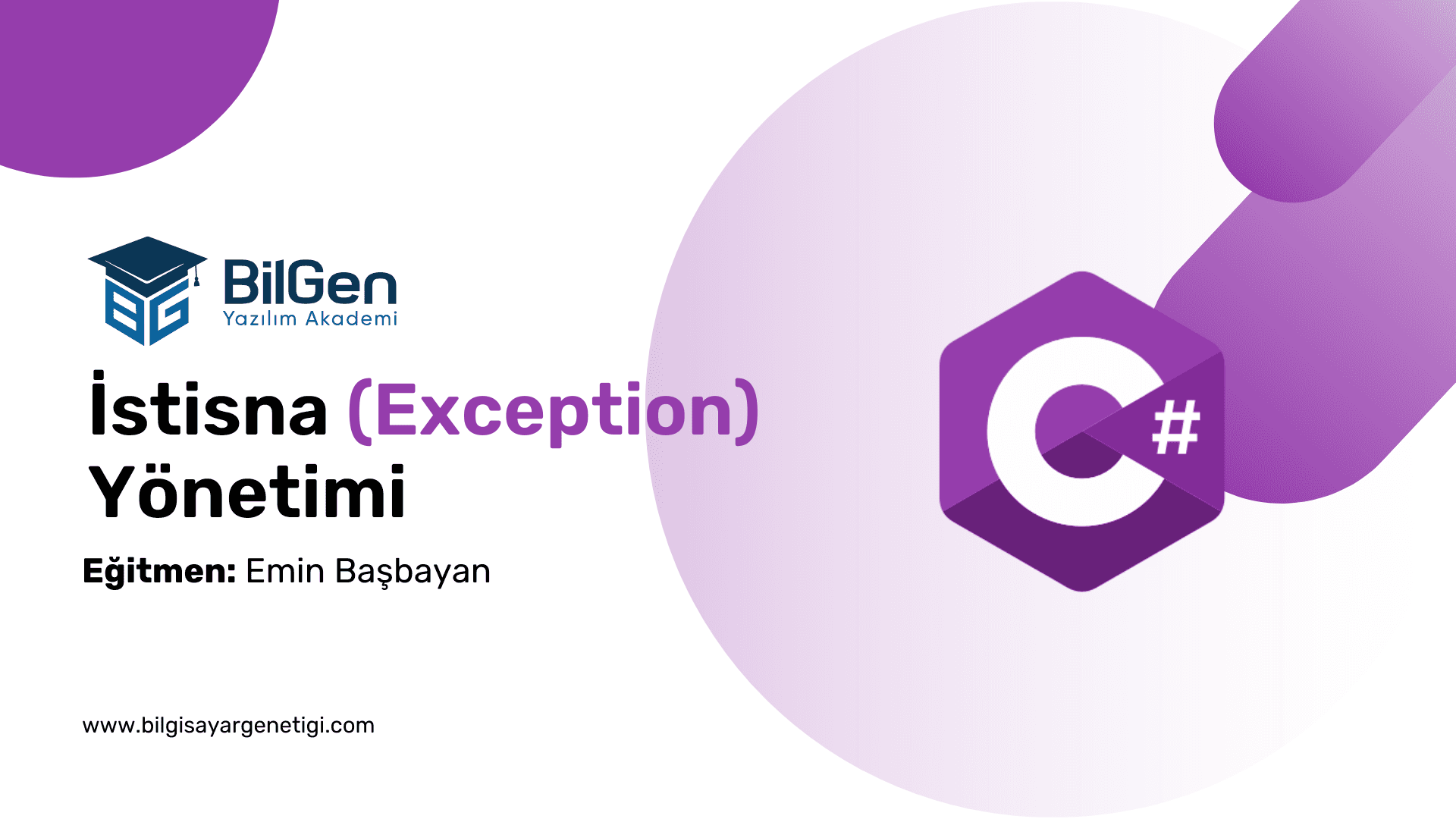 C# ile İstisna (Exception) Yönetimi - (Try...Catch)