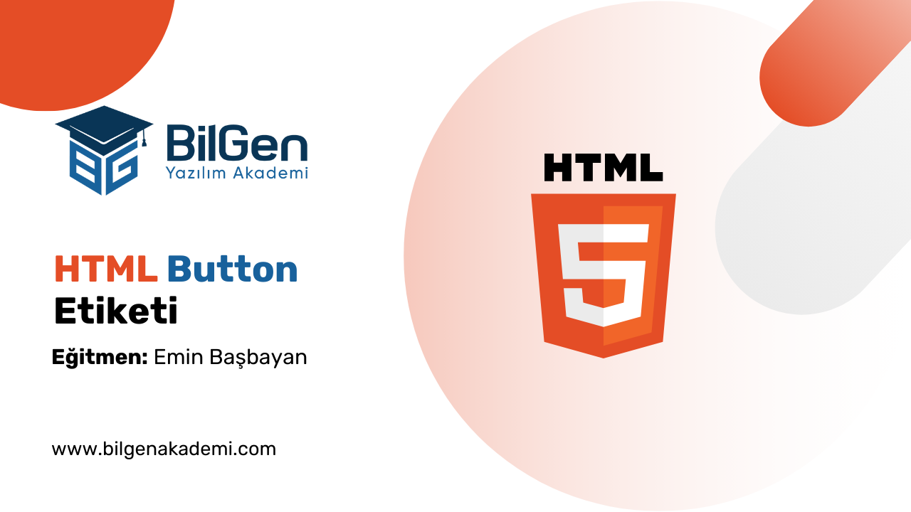 HTML Button Etiketi