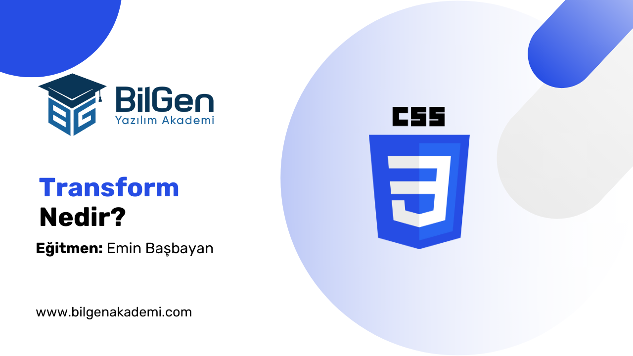 CSS Transform Nedir?